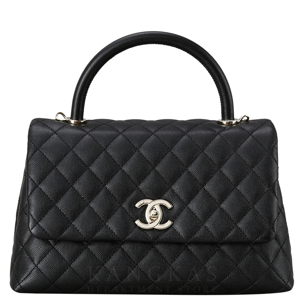 CHANEL(USED)샤넬 캐비어 코코핸들 미듐