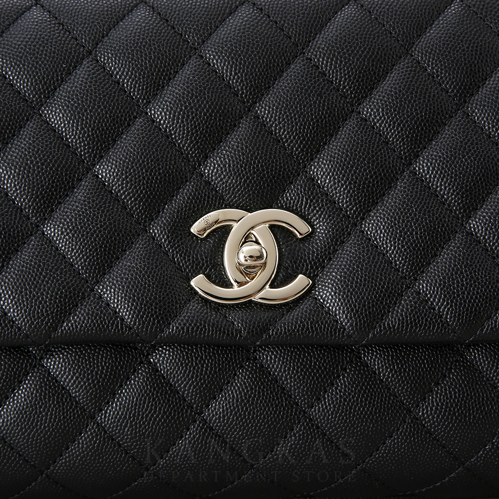 CHANEL(USED)샤넬 캐비어 코코핸들 미듐