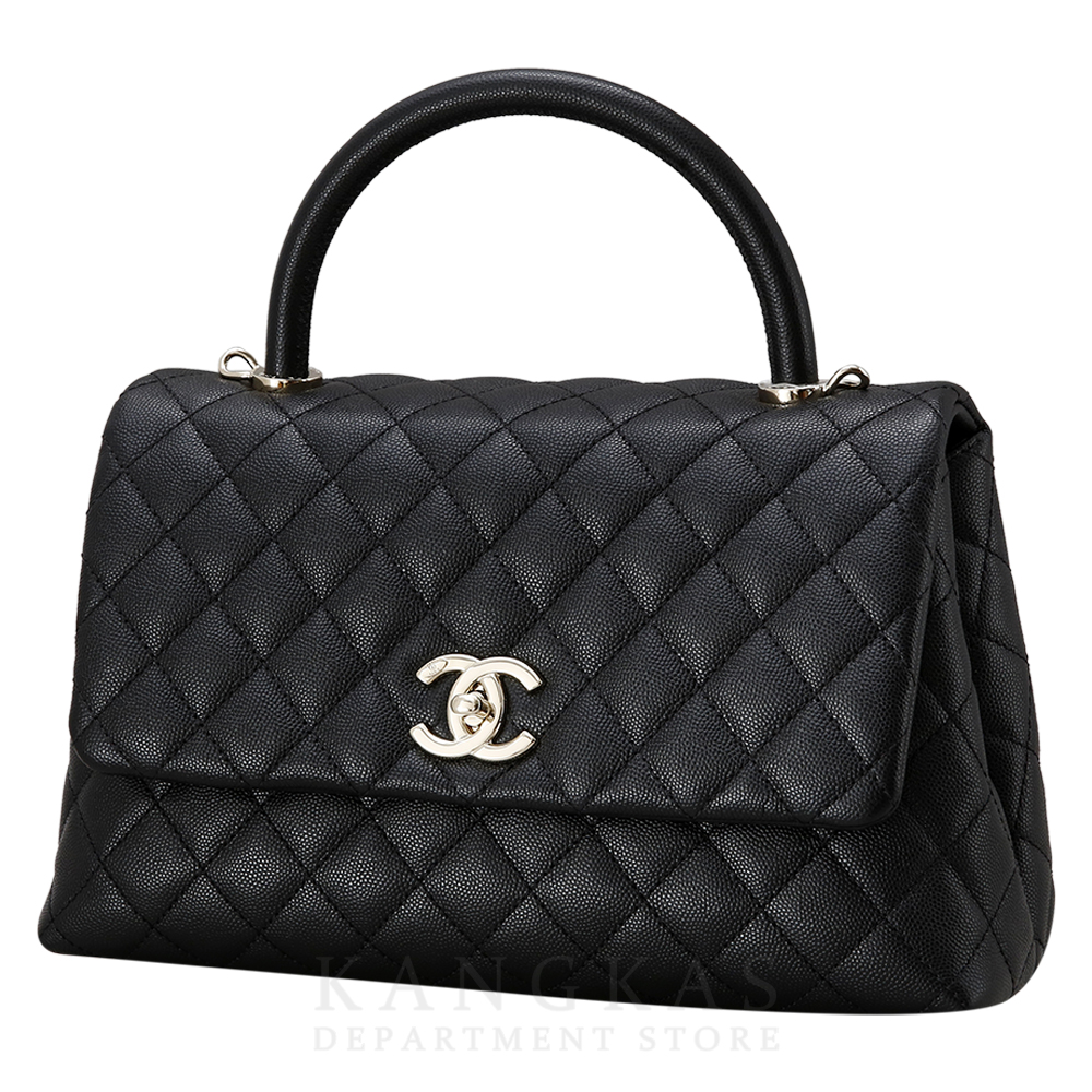CHANEL(USED)샤넬 캐비어 코코핸들 미듐