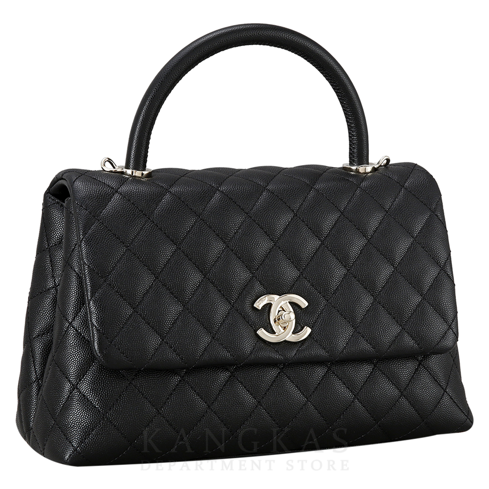 CHANEL(USED)샤넬 캐비어 코코핸들 미듐