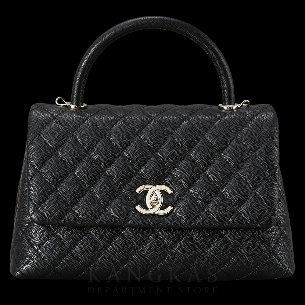 CHANEL(USED)샤넬 캐비어 코코핸들 미듐