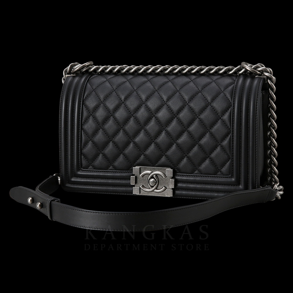 CHANEL(USED)샤넬 보이샤넬 램스킨 미듐
