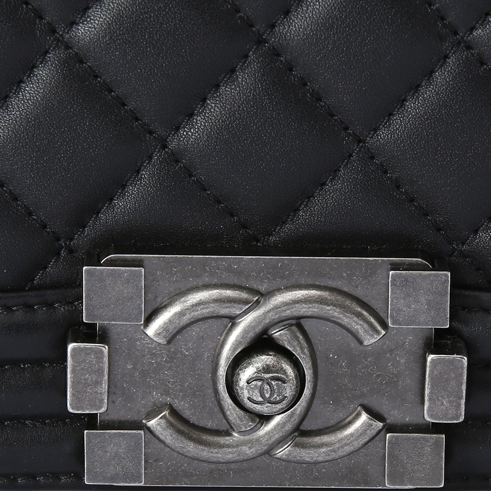 CHANEL(USED)샤넬 보이샤넬 램스킨 미듐