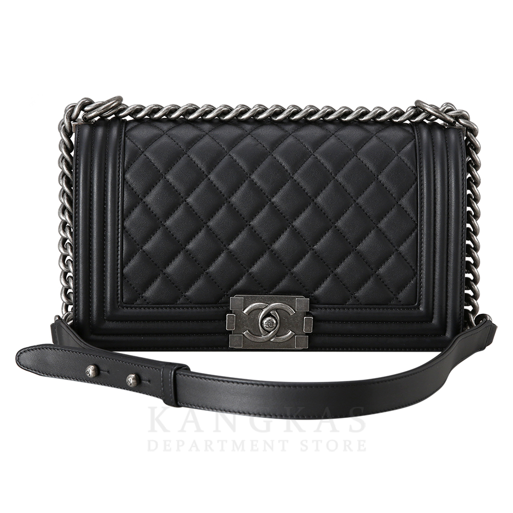 CHANEL(USED)샤넬 보이샤넬 램스킨 미듐