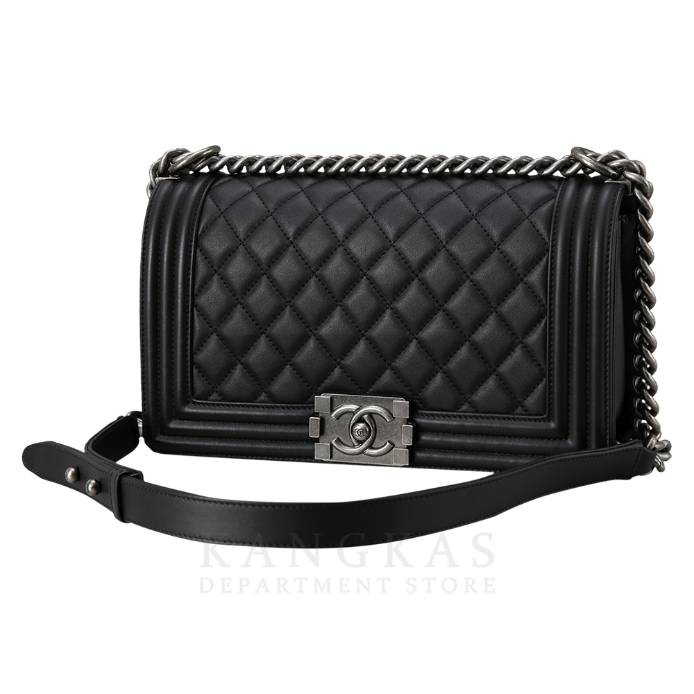 CHANEL(USED)샤넬 보이샤넬 램스킨 미듐