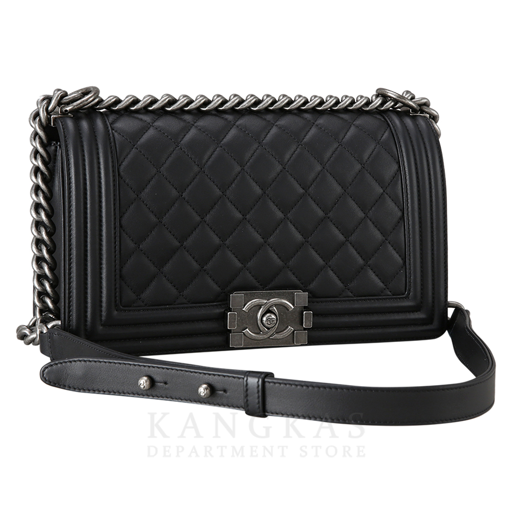 CHANEL(USED)샤넬 보이샤넬 램스킨 미듐