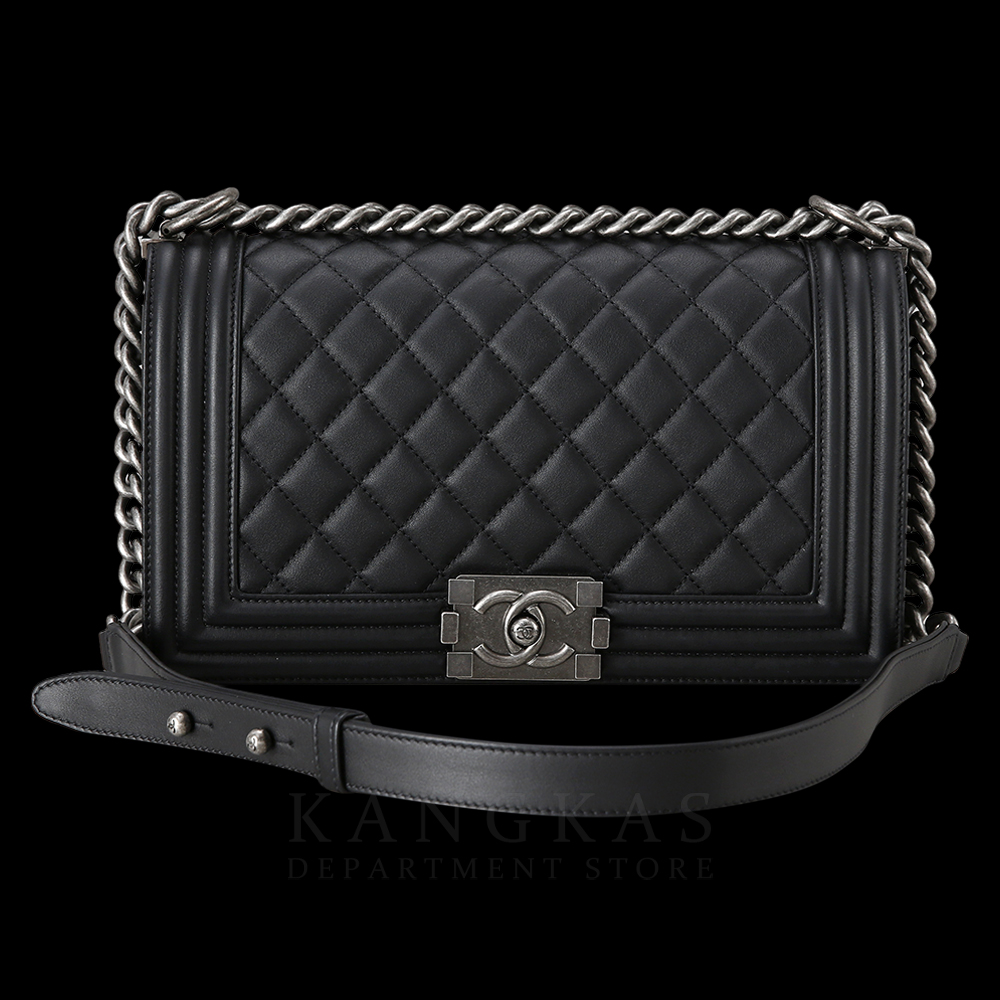CHANEL(USED)샤넬 보이샤넬 램스킨 미듐
