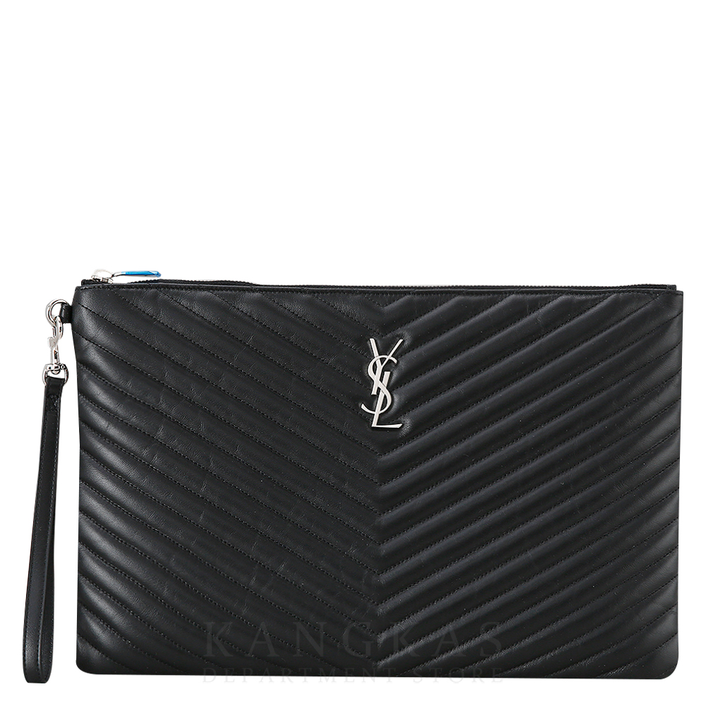 Yves Saint Laurent(NEW)생로랑 440222 모노그램 쉐브론 클러치 (새상품) NEW PRODUCT