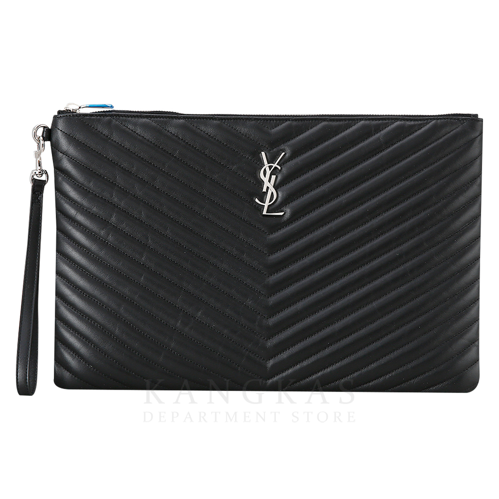 Yves Saint Laurent(NEW)생로랑 440222 모노그램 쉐브론 클러치 (새상품) NEW PRODUCT