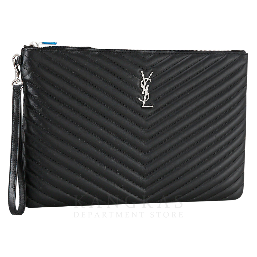 Yves Saint Laurent(NEW)생로랑 440222 모노그램 쉐브론 클러치 (새상품) NEW PRODUCT