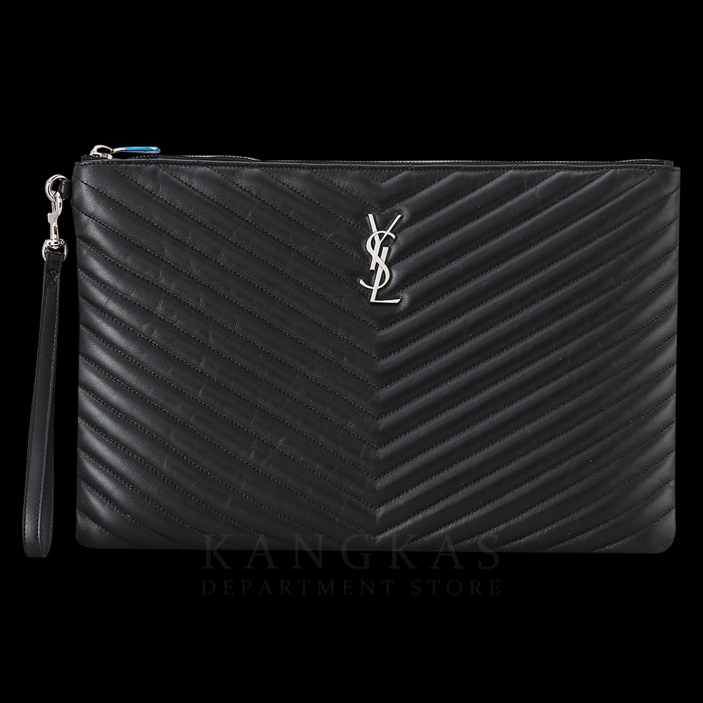 Yves Saint Laurent(NEW)생로랑 440222 모노그램 쉐브론 클러치 (새상품) NEW PRODUCT