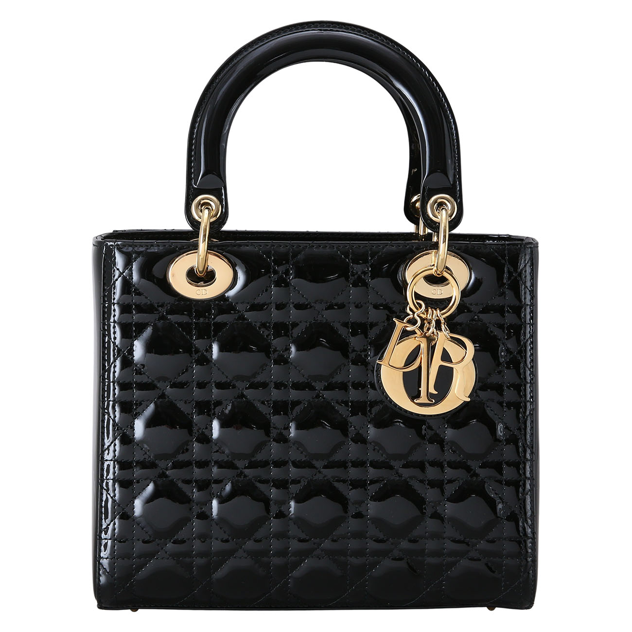 CHRISTIAN DIOR(USED)크리스찬디올 레이디디올 페이던트 미듐