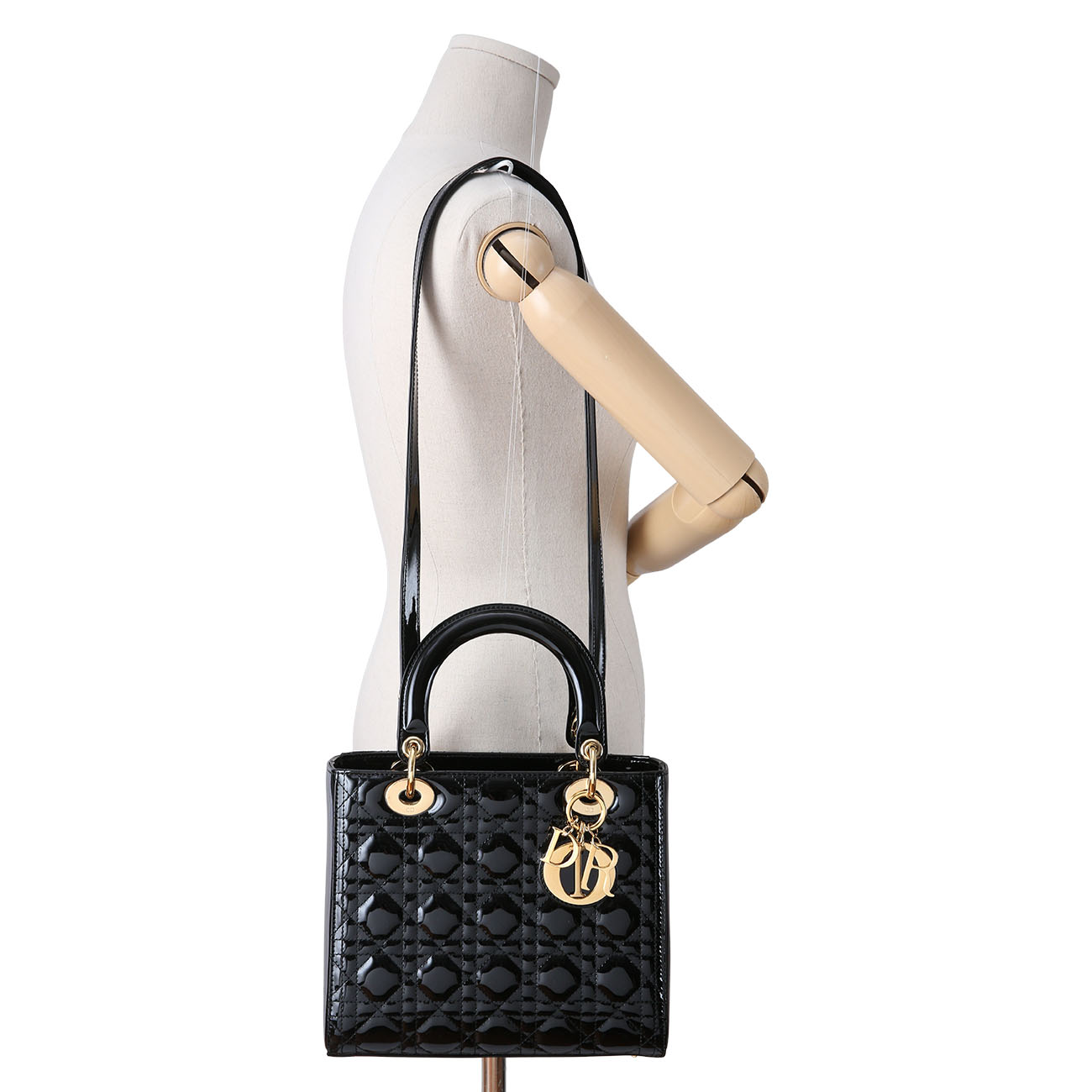 CHRISTIAN DIOR(USED)크리스찬디올 레이디디올 페이던트 미듐
