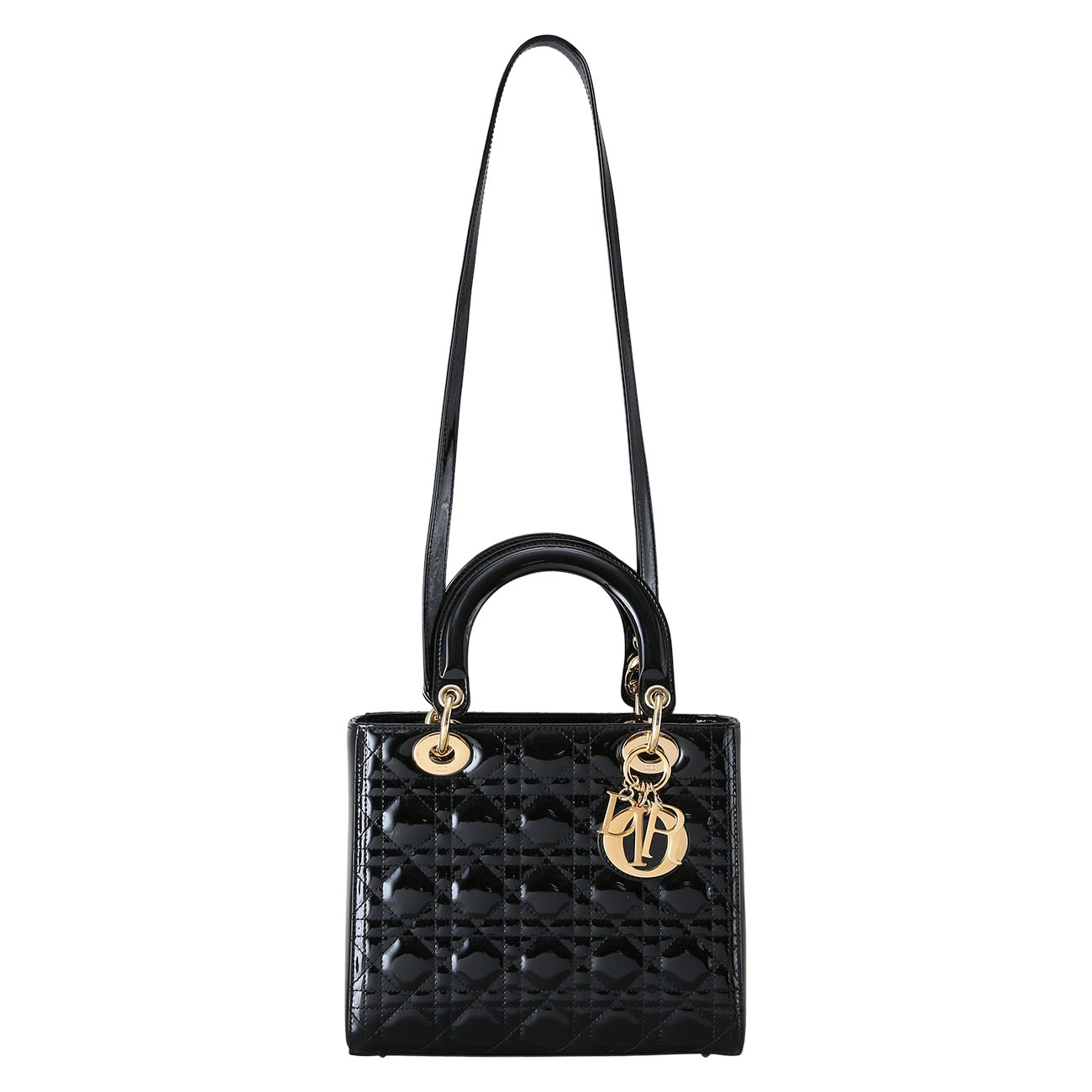 CHRISTIAN DIOR(USED)크리스찬디올 레이디디올 페이던트 미듐