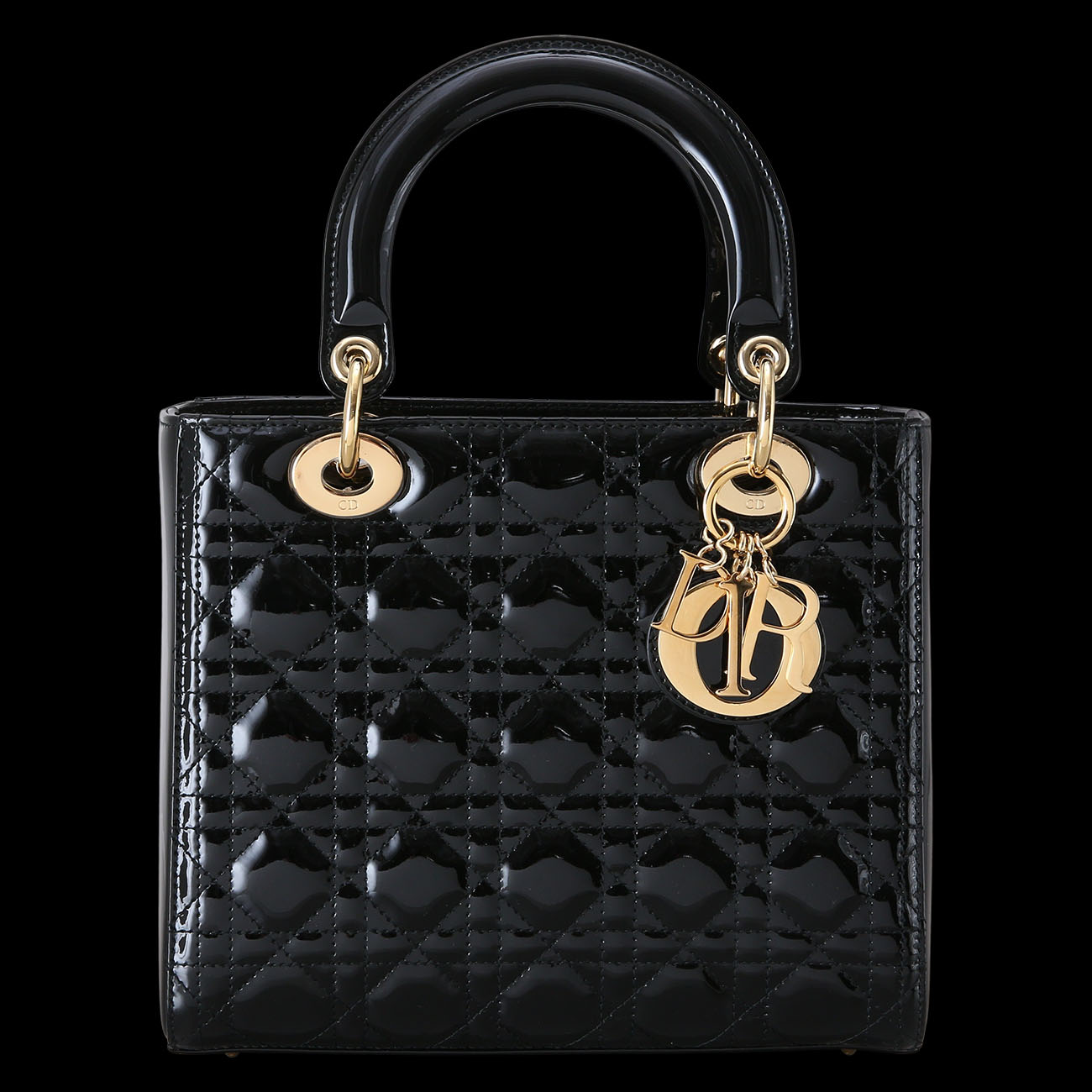 CHRISTIAN DIOR(USED)크리스찬디올 레이디디올 페이던트 미듐