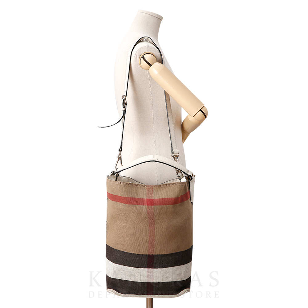 BURBERRY(USED)버버리 캔버스 애쉬비 숄더백