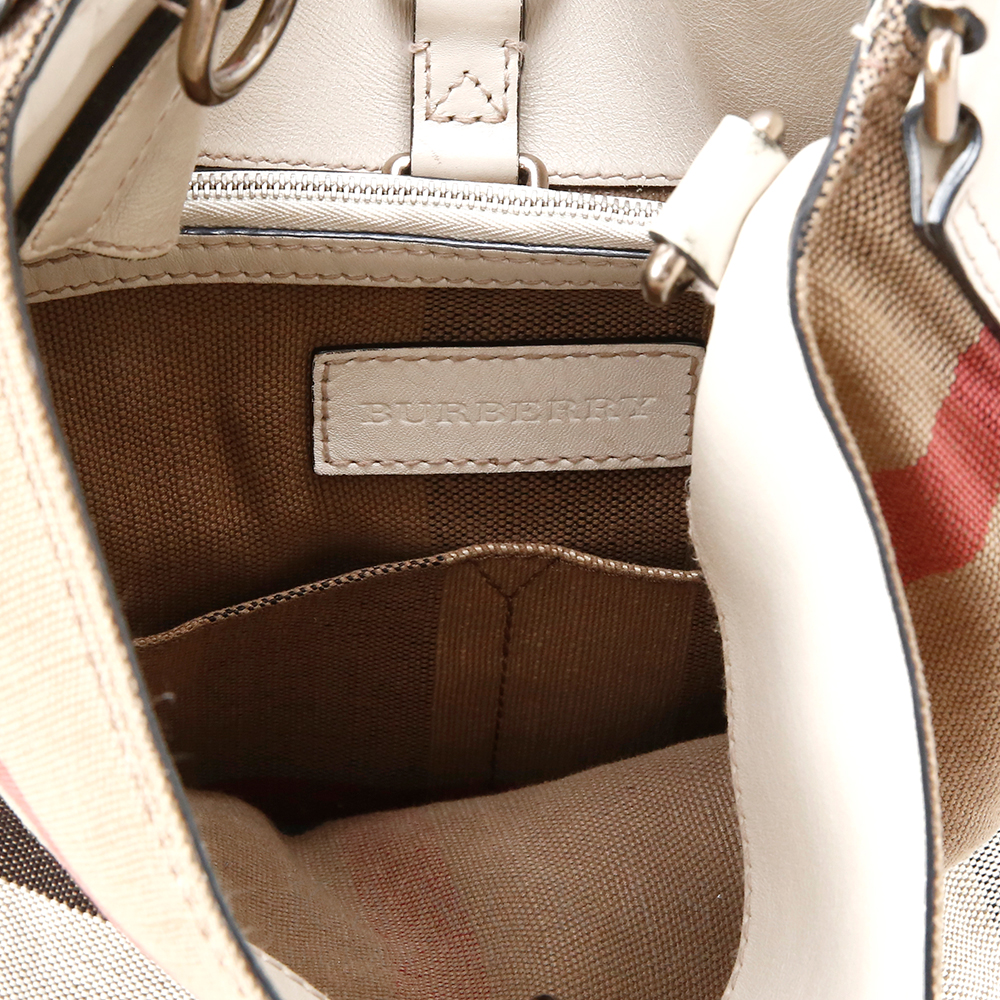 BURBERRY(USED)버버리 캔버스 애쉬비 숄더백