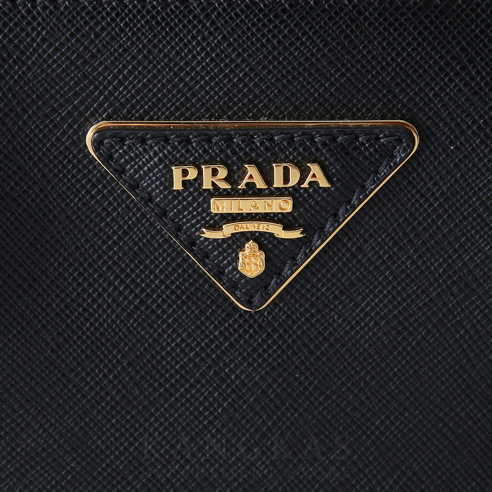 PRADA(USED)프라다 1BA863 갤러리아 사피아노 가죽 미디움백