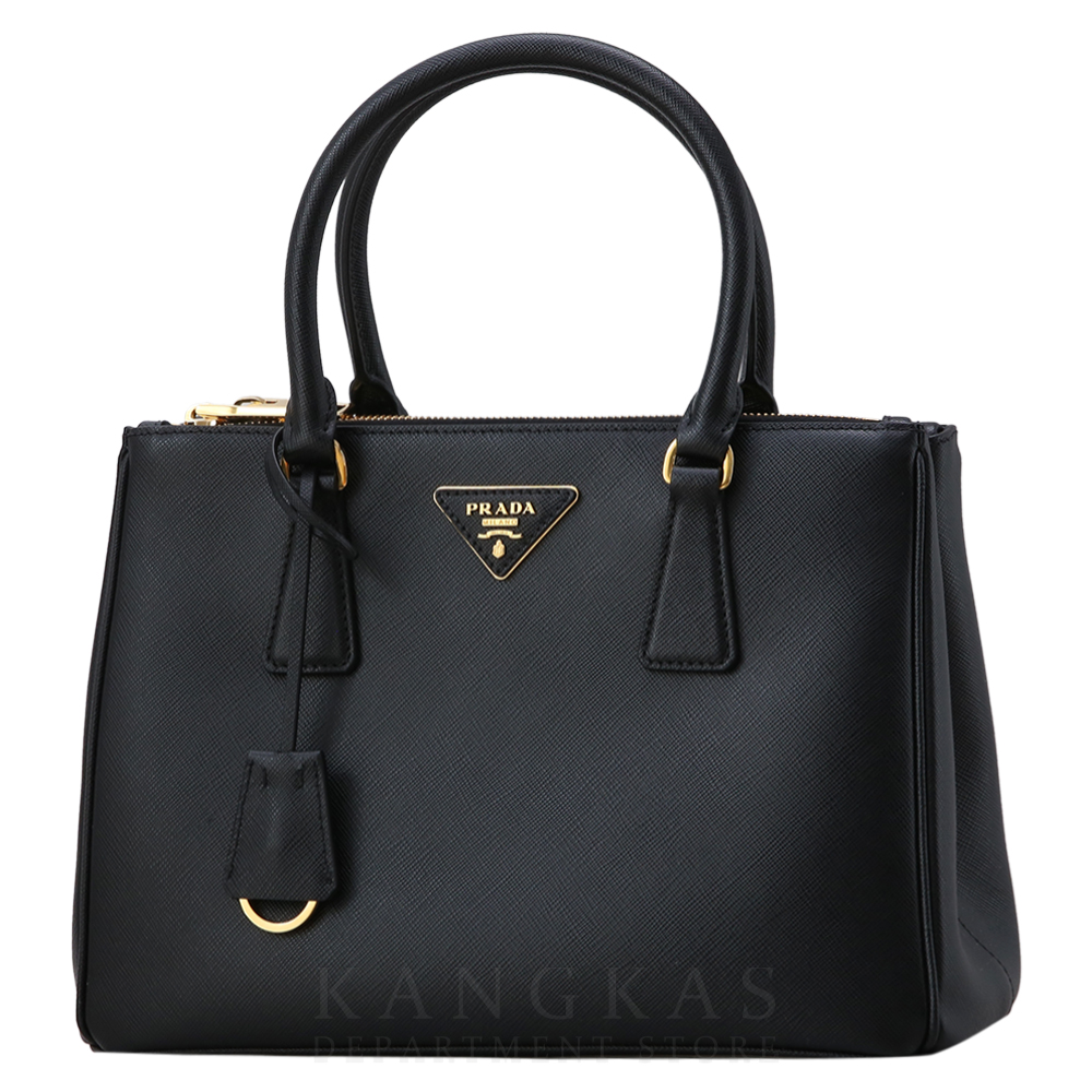 PRADA(USED)프라다 1BA863 갤러리아 사피아노 가죽 미디움백