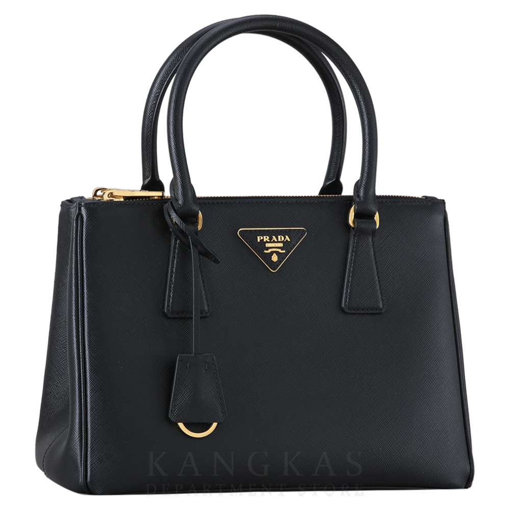 PRADA(USED)프라다 1BA863 갤러리아 사피아노 가죽 미디움백