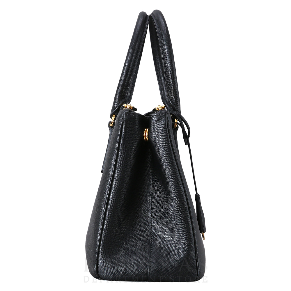 PRADA(USED)프라다 1BA863 갤러리아 사피아노 가죽 미디움백