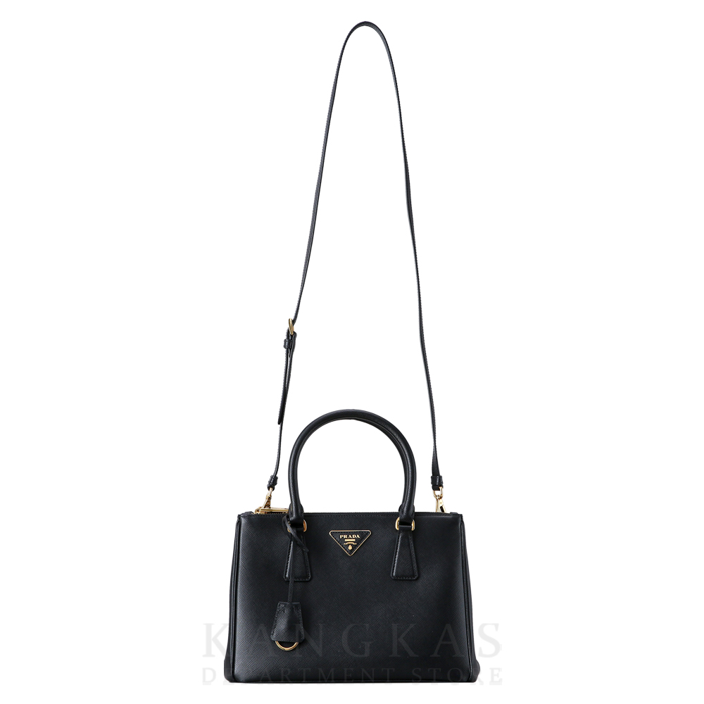 PRADA(USED)프라다 1BA863 갤러리아 사피아노 가죽 미디움백