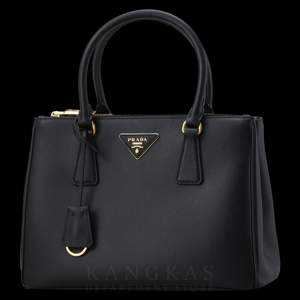 PRADA(USED)프라다 1BA863 갤러리아 사피아노 가죽 미디움백