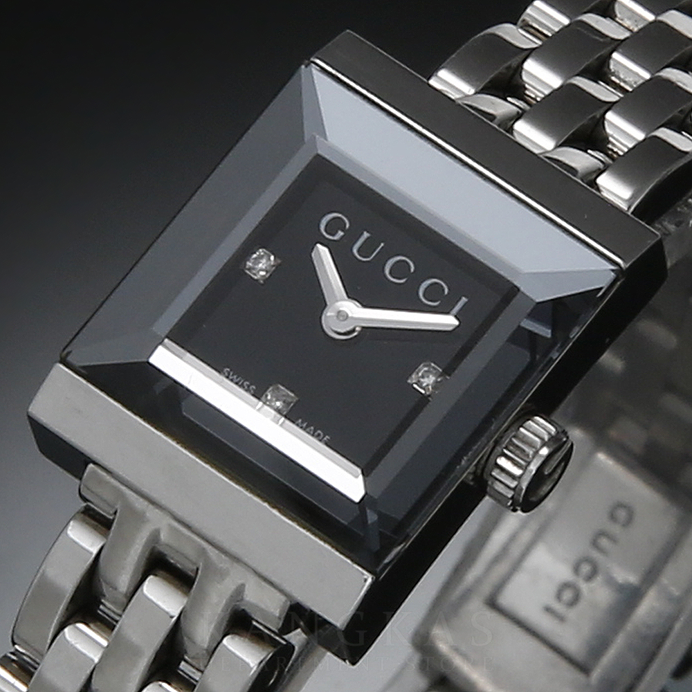 GUCCI(USED)구찌 스퀘어 스틸 미니 워치