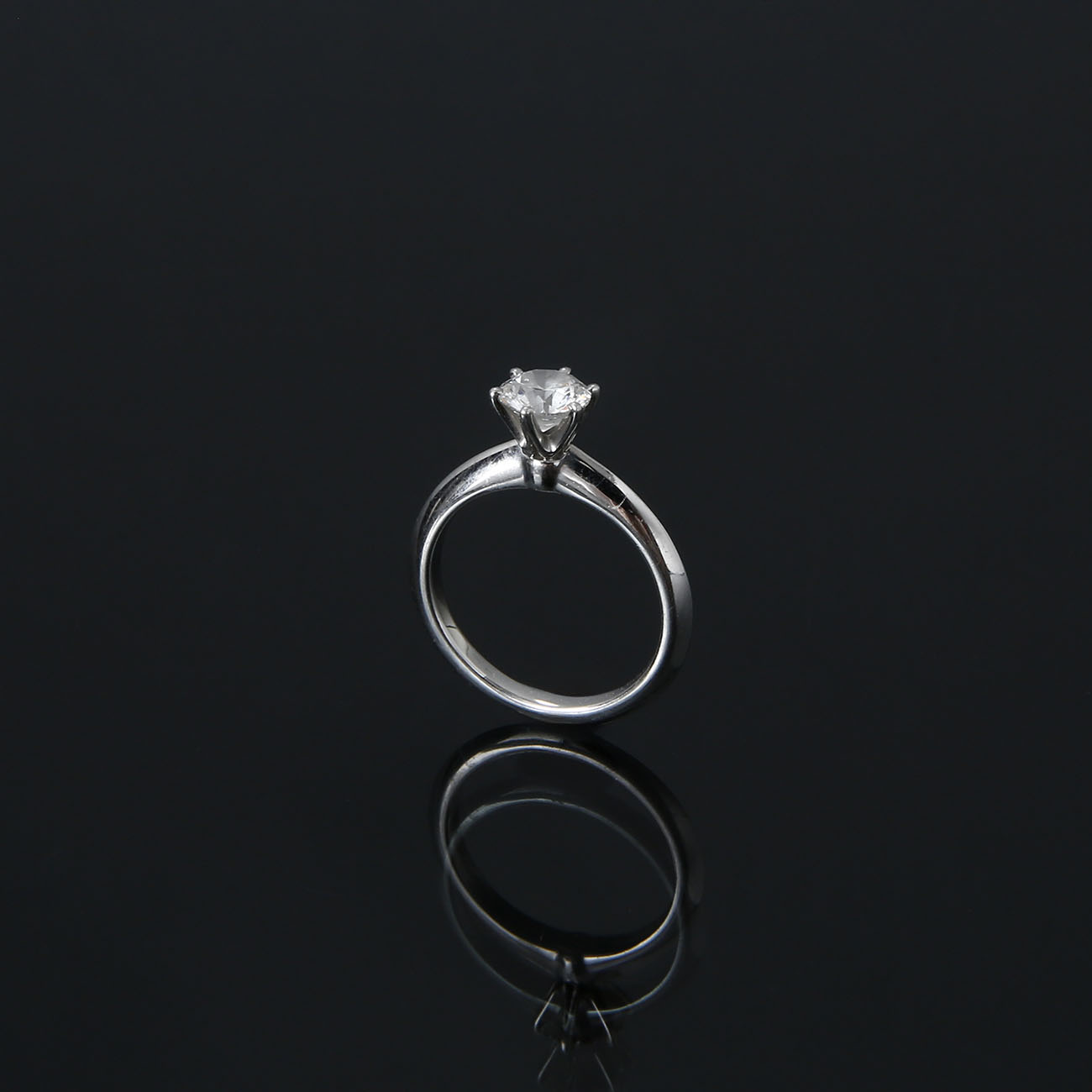 TIFFANY(USED)티파니 다이아 웨딩링 0.75CT # &
