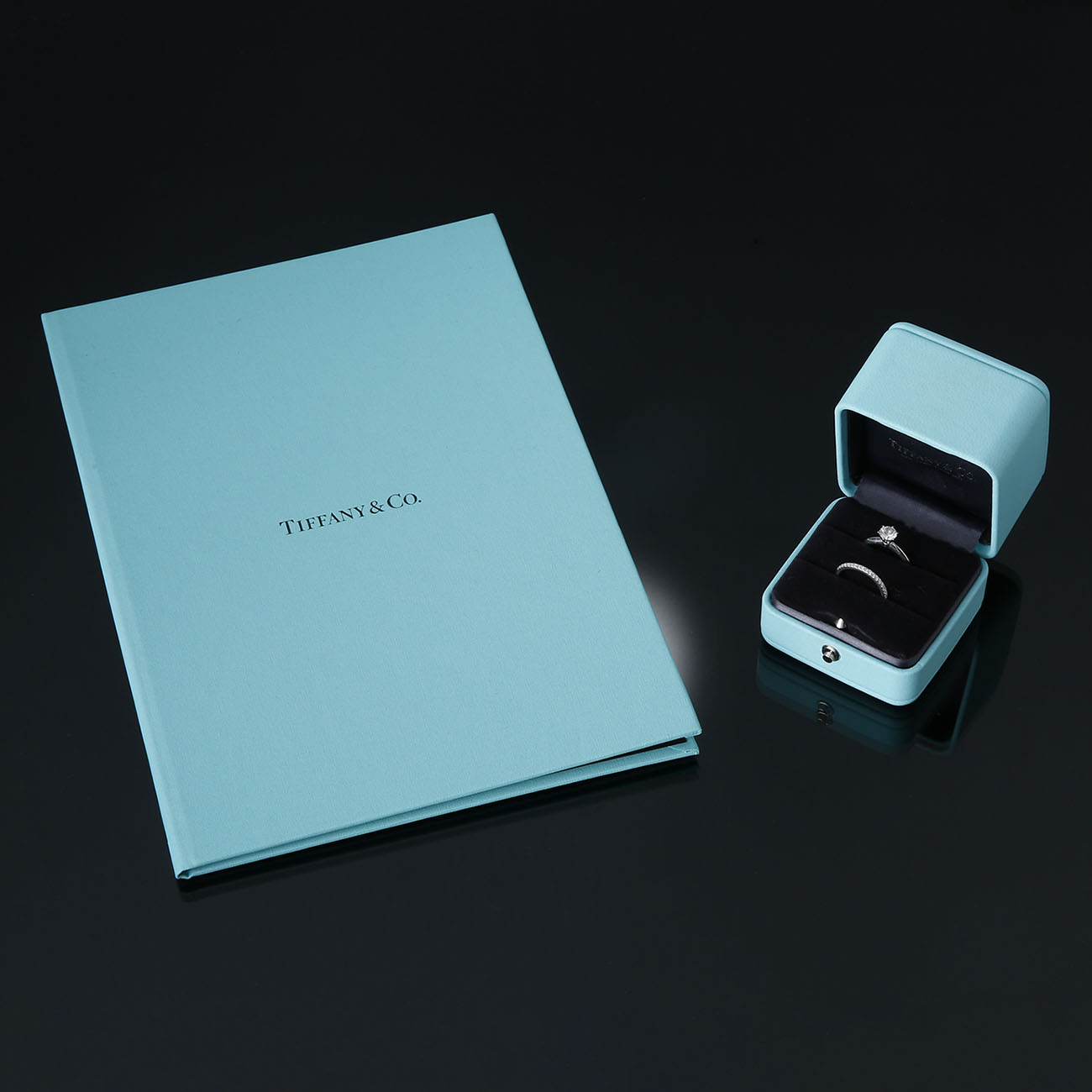 TIFFANY(USED)티파니 다이아 웨딩링 0.75CT # &