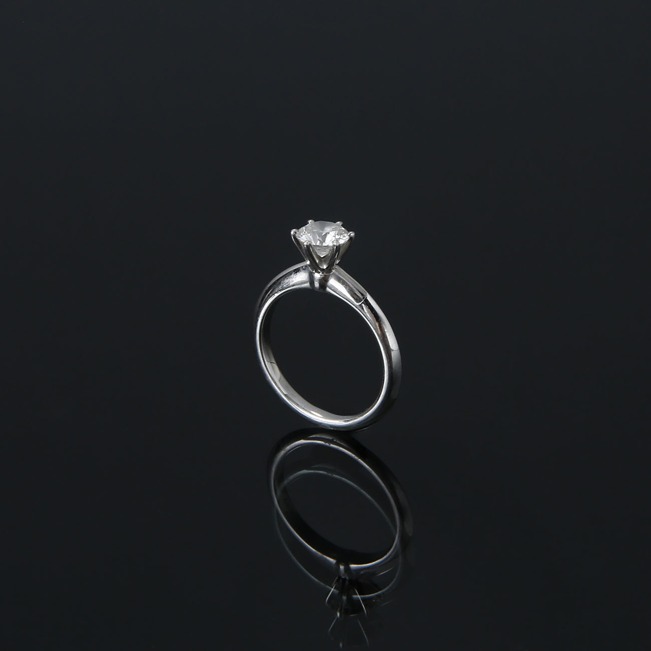TIFFANY(USED)티파니 다이아 웨딩링 0.75CT # &