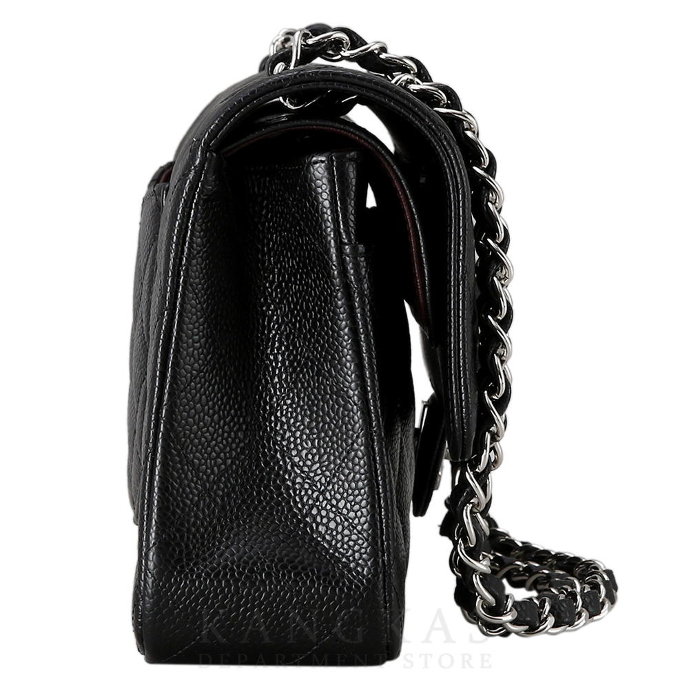 CHANEL(NEW)샤넬 클래식 캐비어 미듐 은장