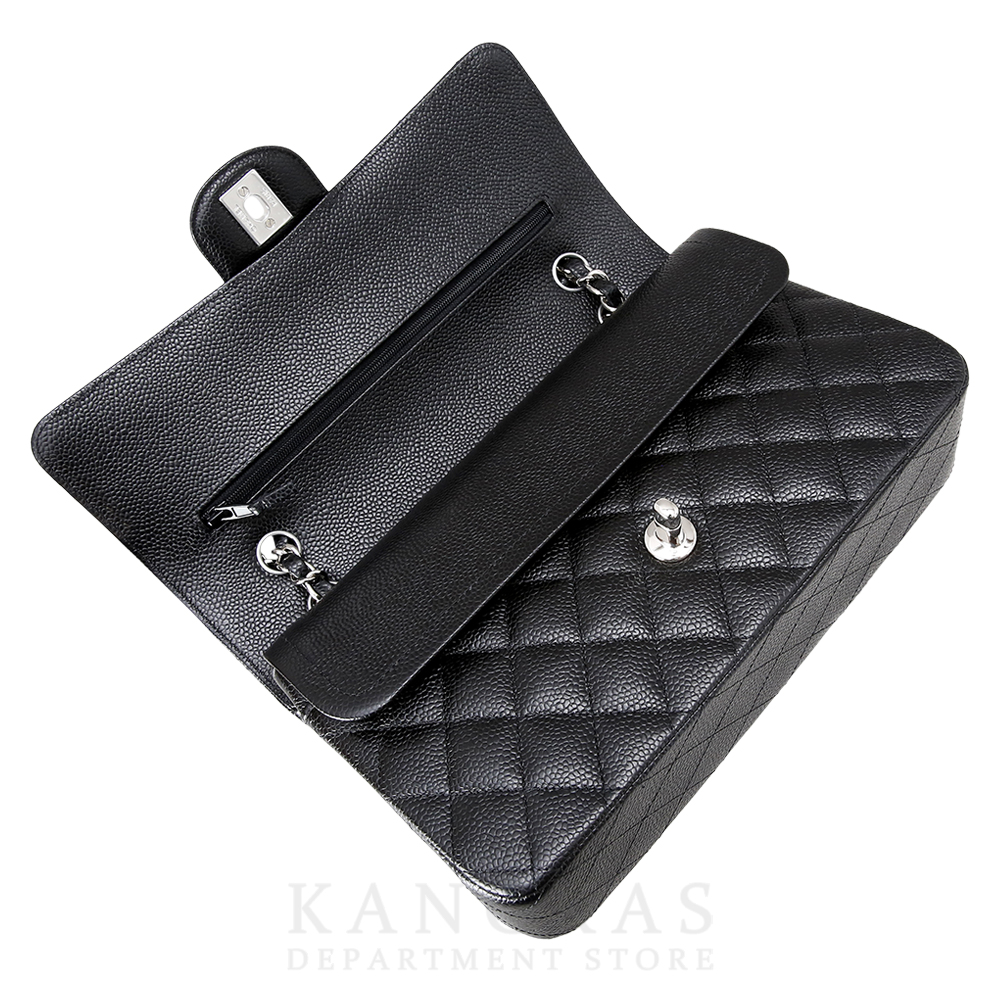 CHANEL(NEW)샤넬 클래식 캐비어 미듐 은장