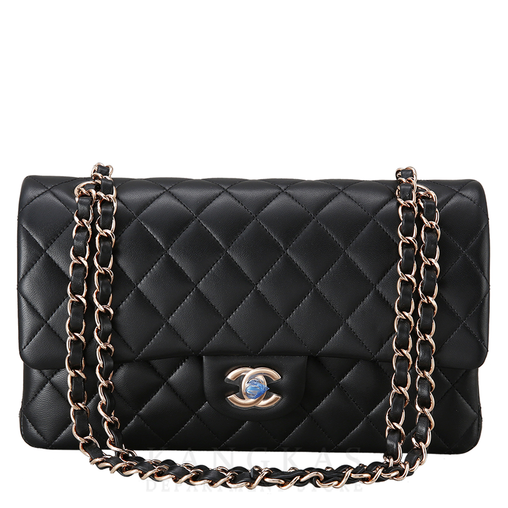 CHANEL(USED)샤넬 클래식 램스킨 미듐