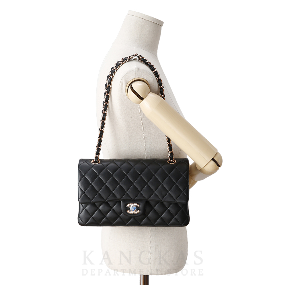 CHANEL(USED)샤넬 클래식 램스킨 미듐