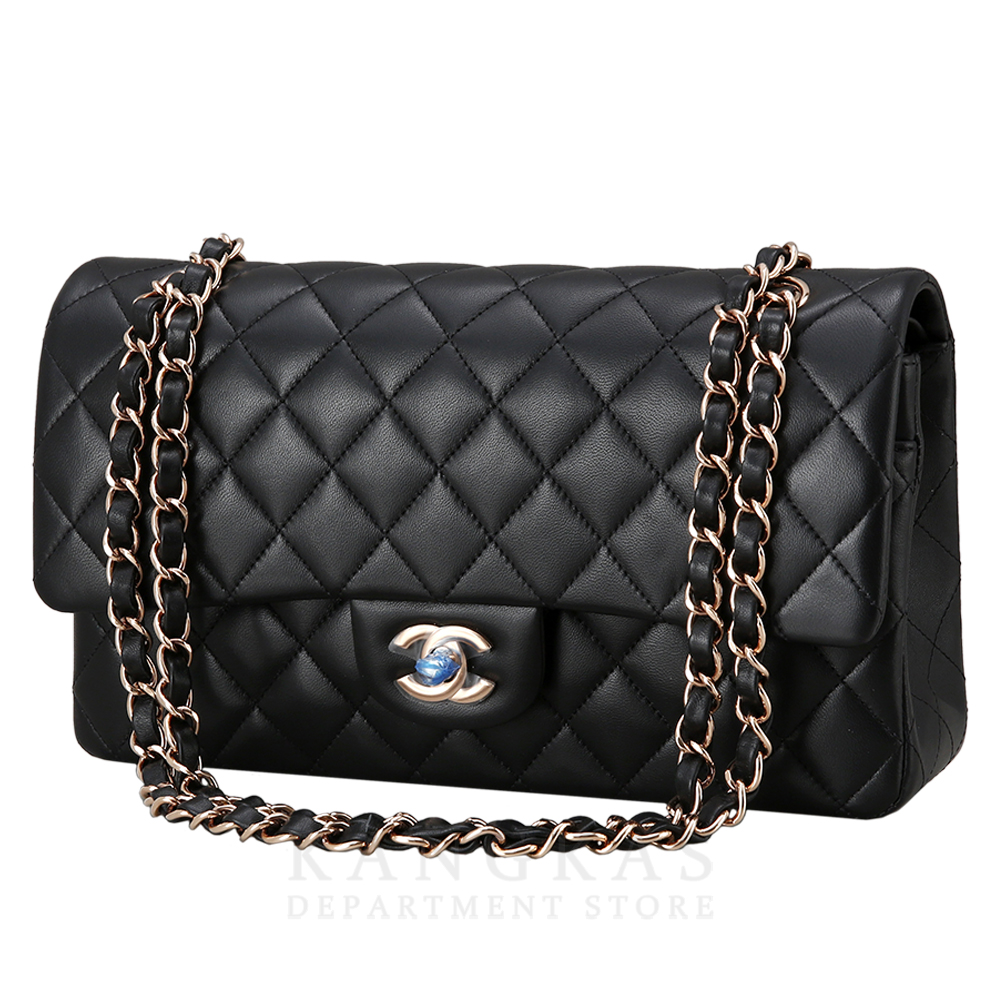 CHANEL(USED)샤넬 클래식 램스킨 미듐