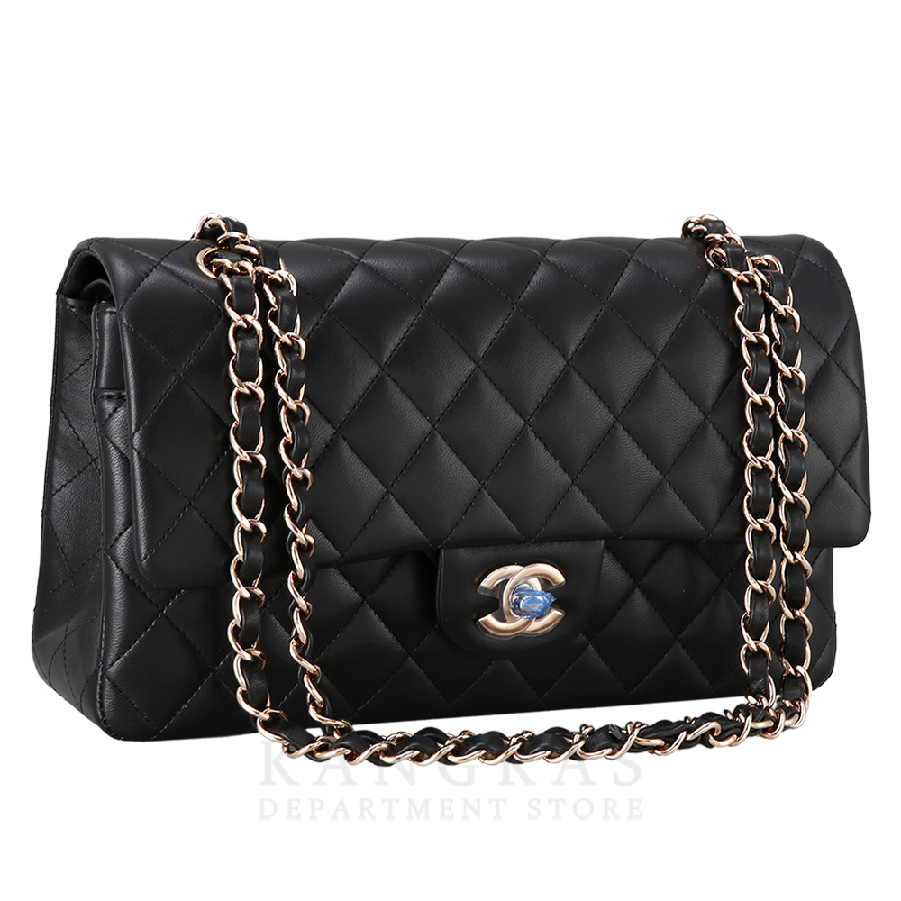 CHANEL(USED)샤넬 클래식 램스킨 미듐