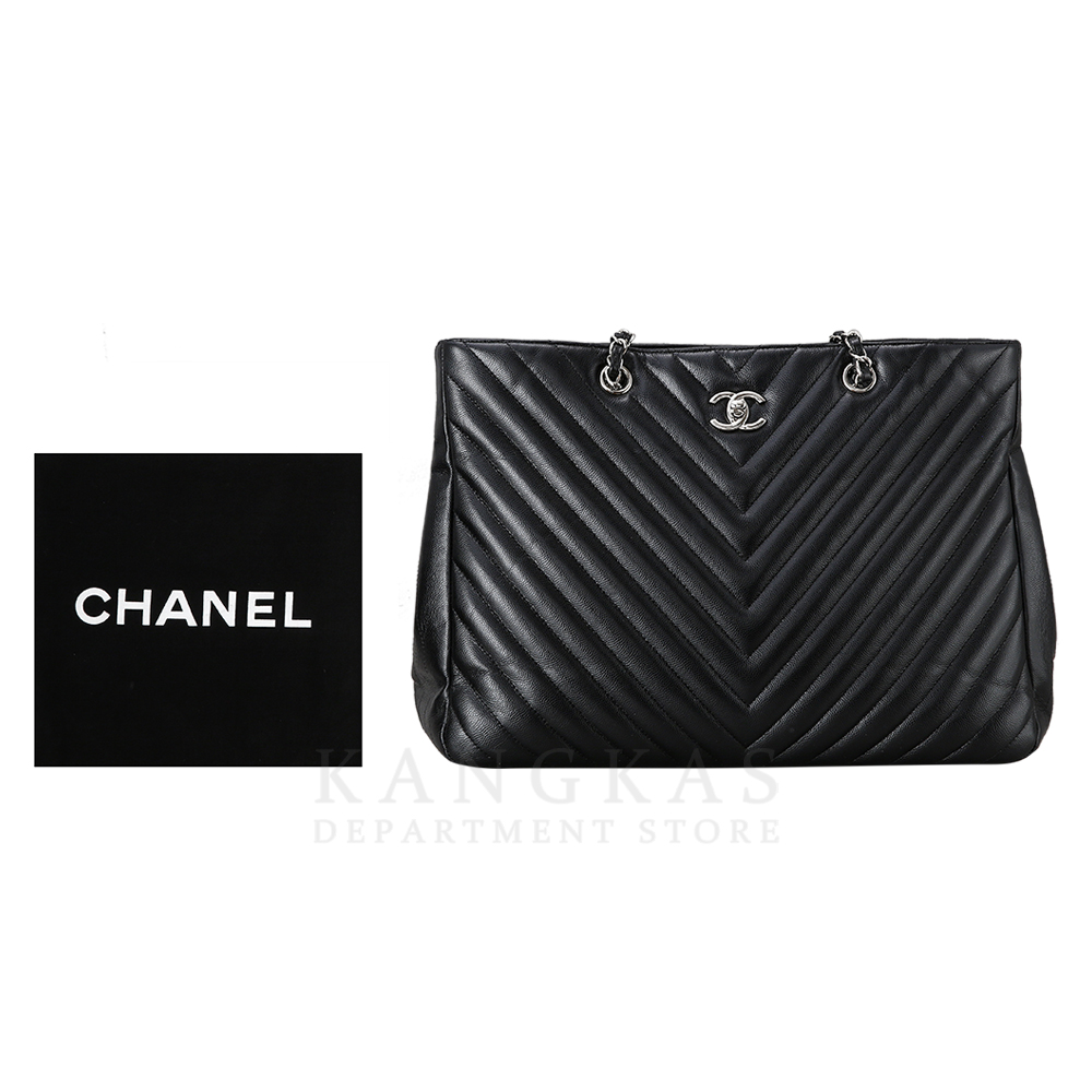 CHANEL(USED)샤넬 쉐브론 쇼퍼백