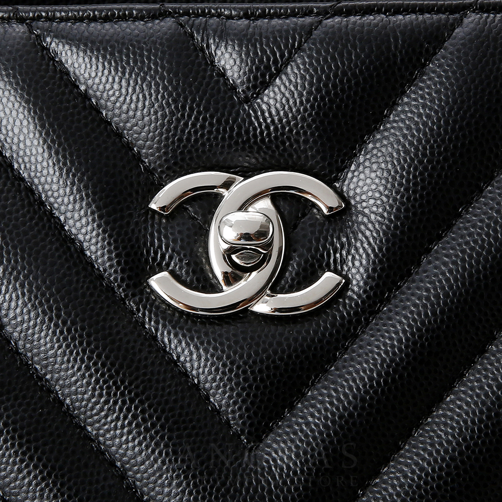 CHANEL(USED)샤넬 쉐브론 쇼퍼백