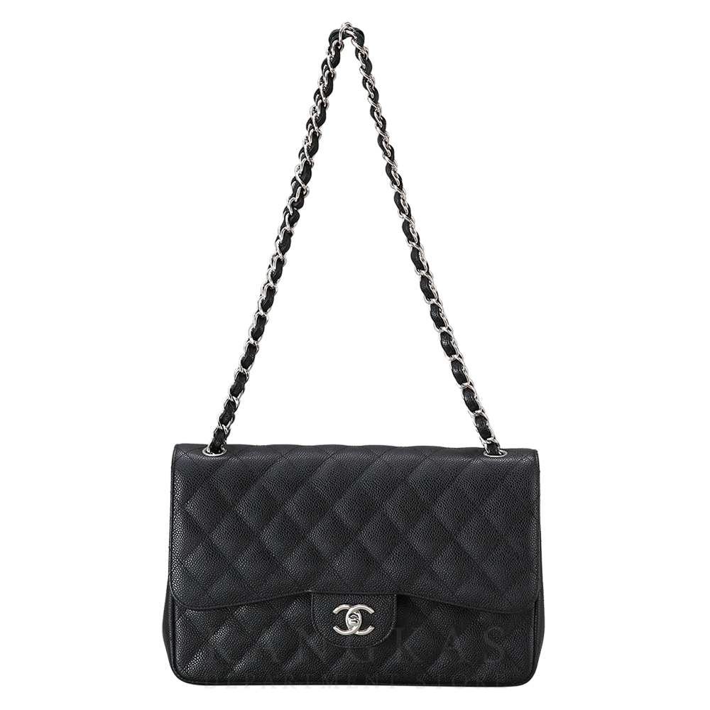 CHANEL(USED)샤넬 클래식 캐비어 점보