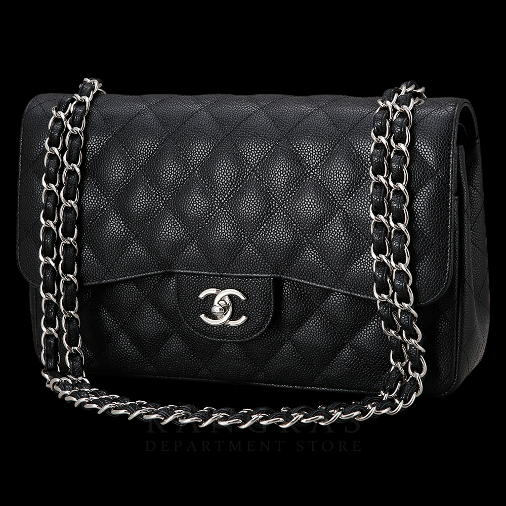 CHANEL(USED)샤넬 클래식 캐비어 점보