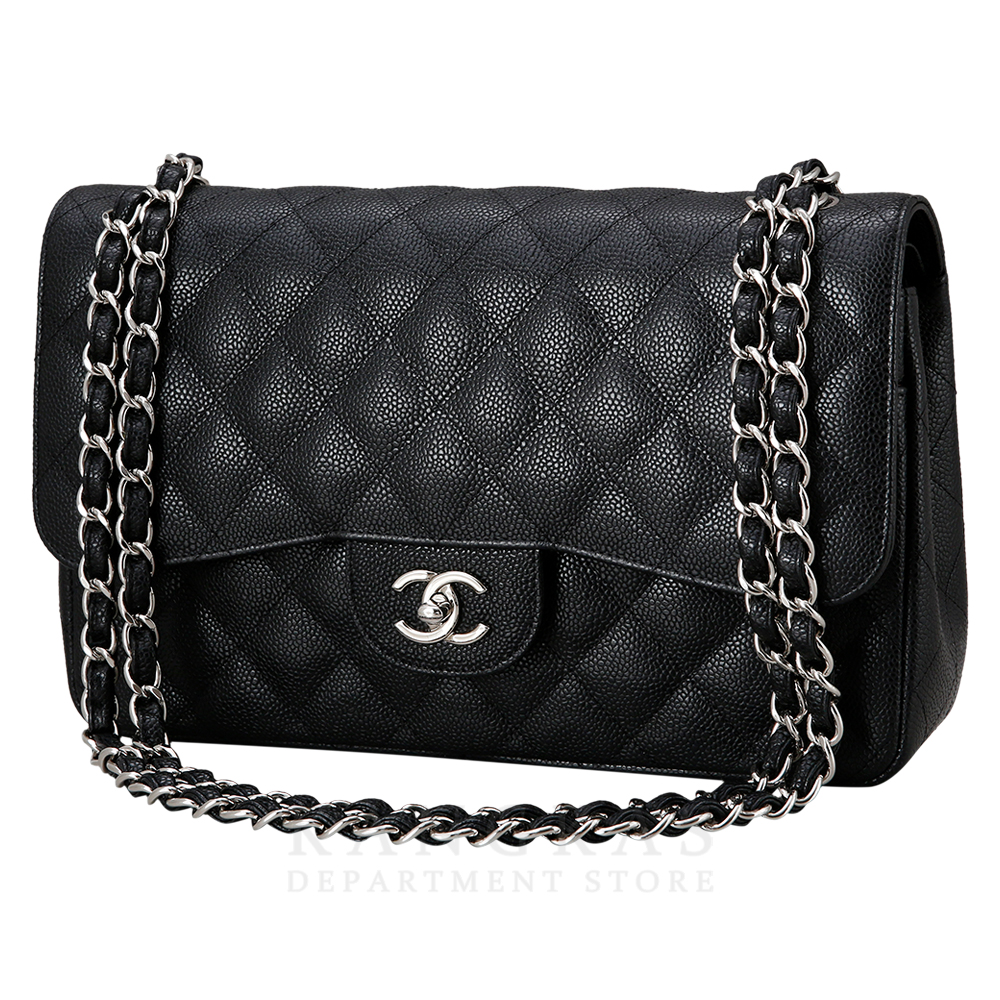 CHANEL(USED)샤넬 클래식 캐비어 점보