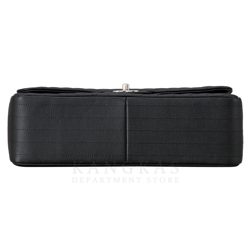 CHANEL(USED)샤넬 클래식 캐비어 쉐브론 점보