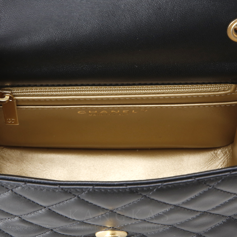 CHANEL(USED)샤넬 클래식 쁘띠삭 골드볼