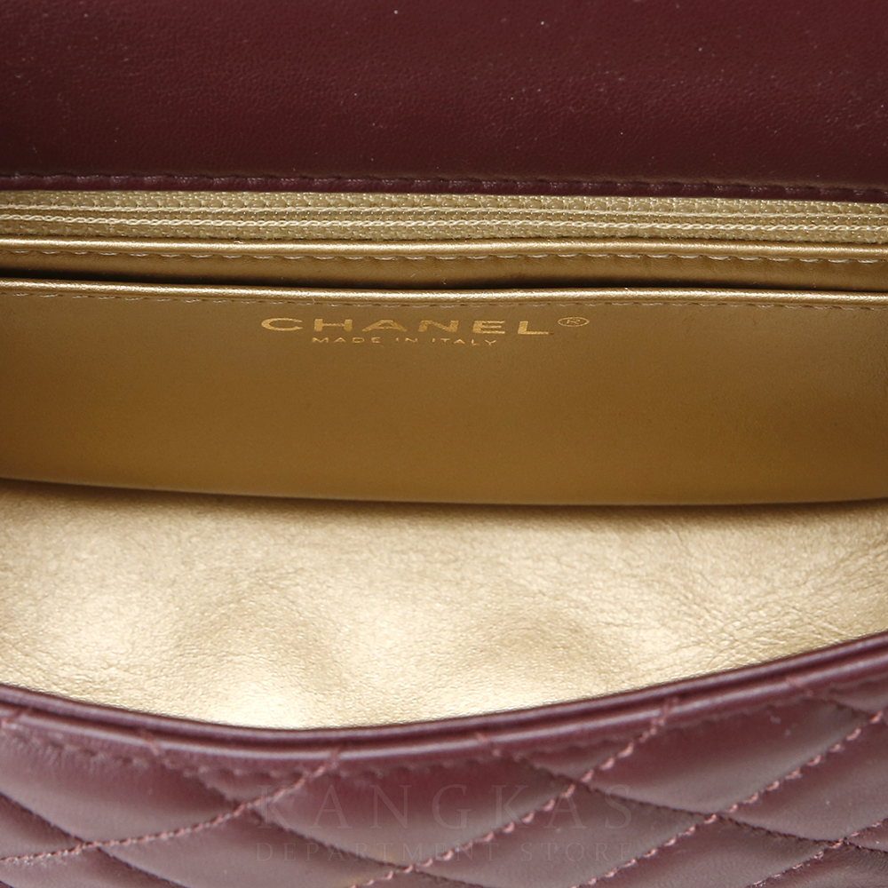 CHANEL(USED)샤넬 클래식 쁘띠삭 골드볼