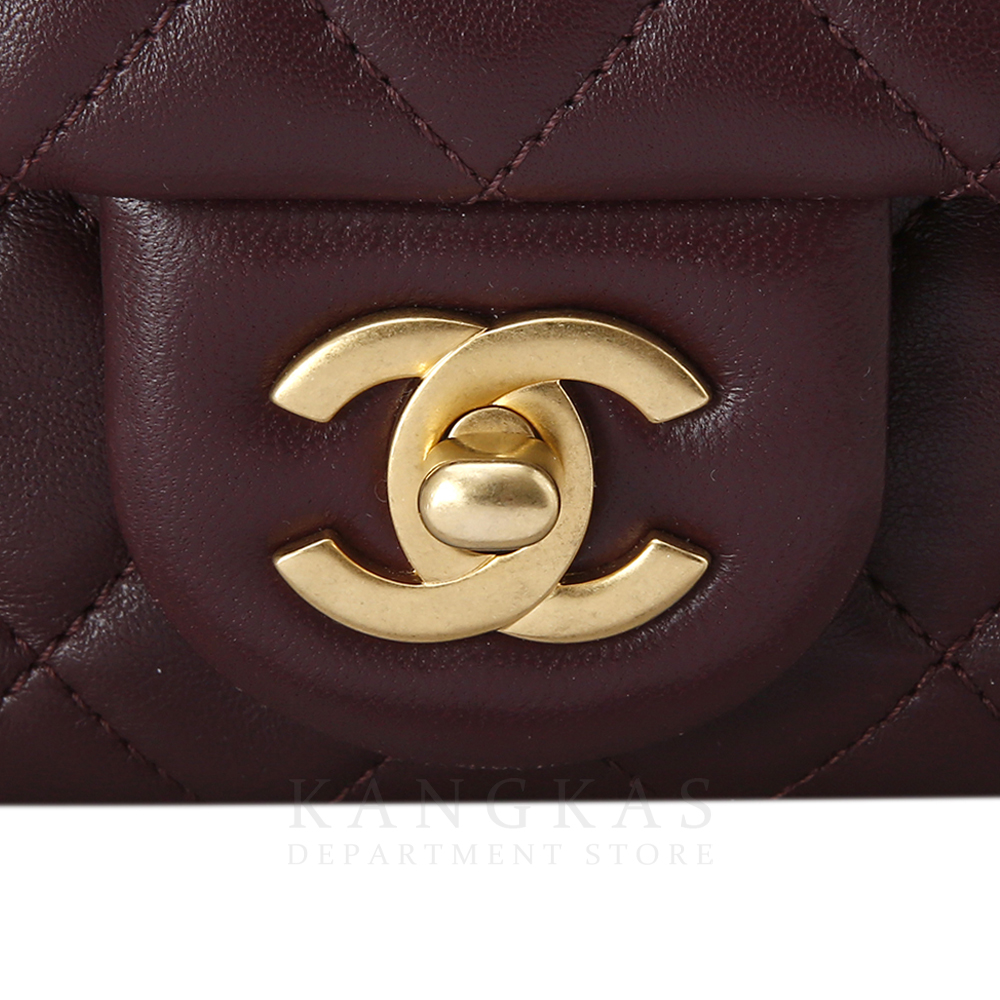 CHANEL(USED)샤넬 클래식 쁘띠삭 골드볼