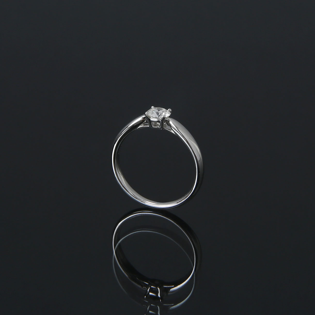 TIFFANY(USED)티파니 다이아 웨딩링 0.31CT # &