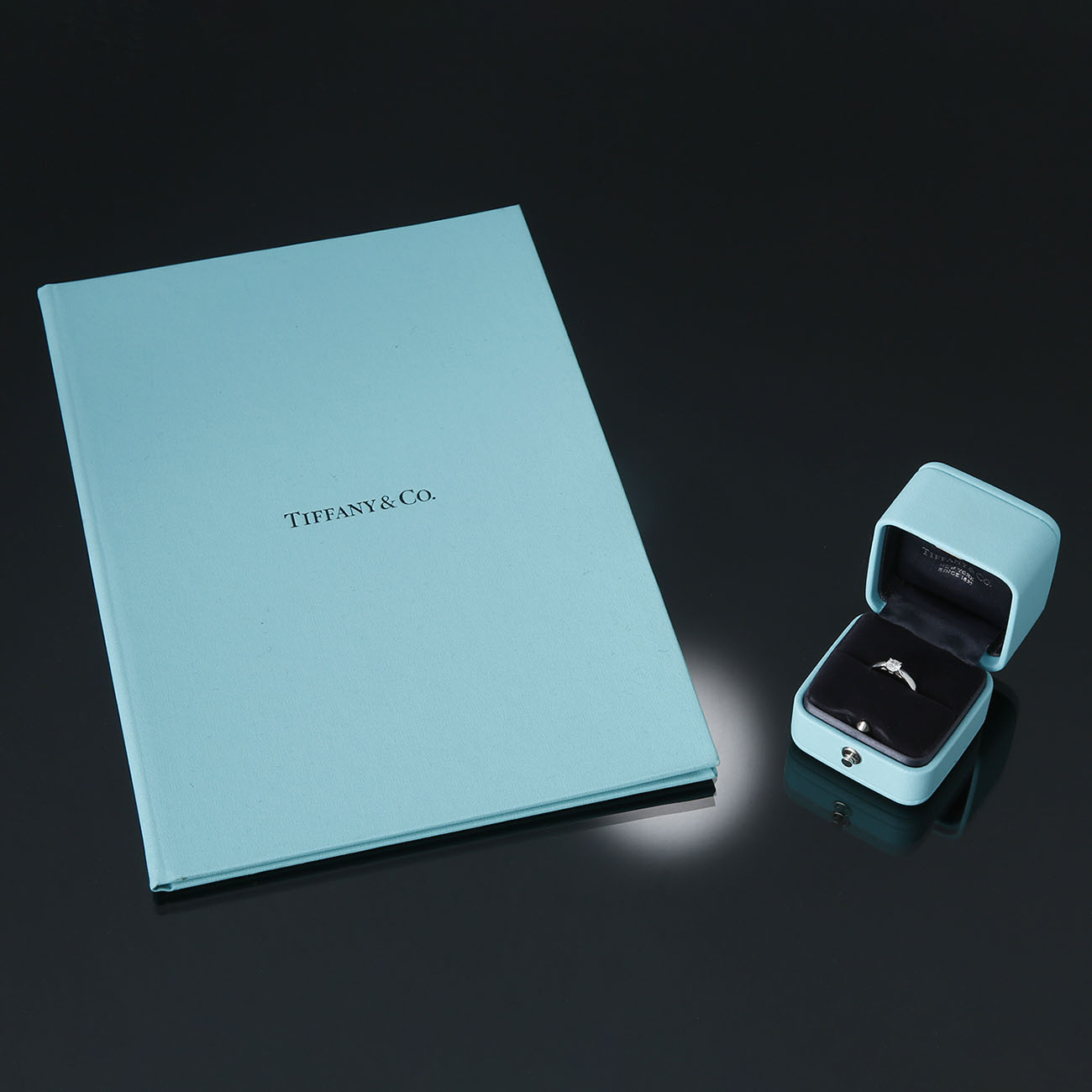 TIFFANY(USED)티파니 다이아 웨딩링 0.31CT # &