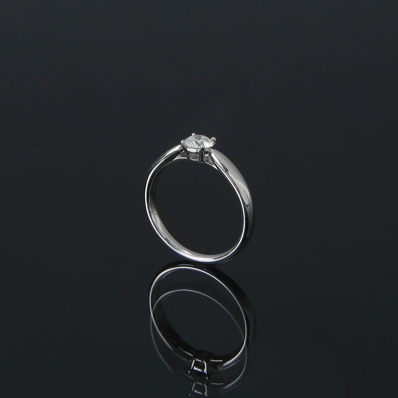 TIFFANY(USED)티파니 다이아 웨딩링 0.31CT # &