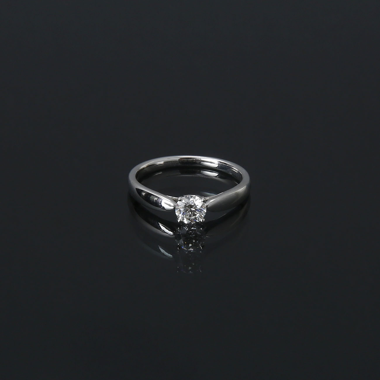 TIFFANY(USED)티파니 다이아 웨딩링 0.31CT # &